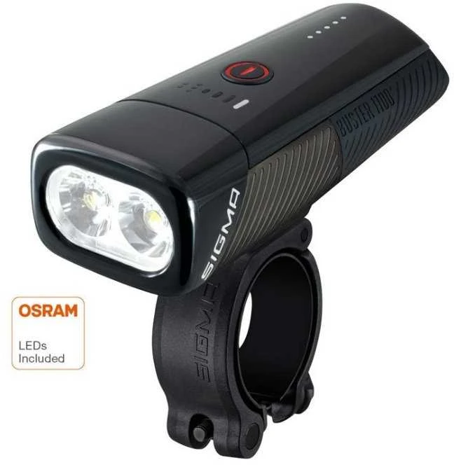 Priekinė lempa Sigma Buster 1100 USB