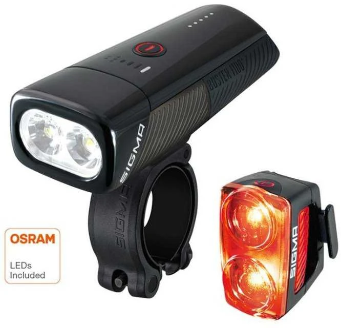 Sigma BUSTER 1100 + RL150 lempų rinkinys