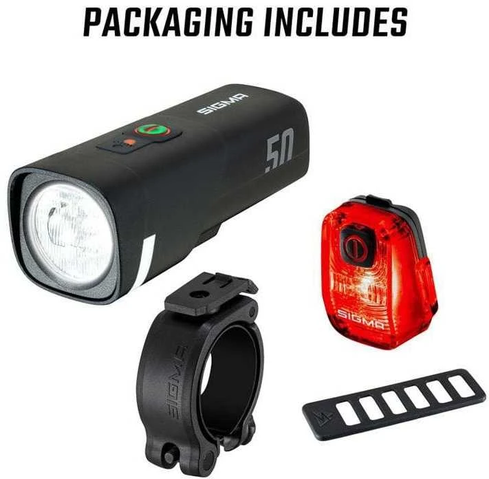 Apšvietimo komplektas Sigma Aura 50 + Hiro 10 USB