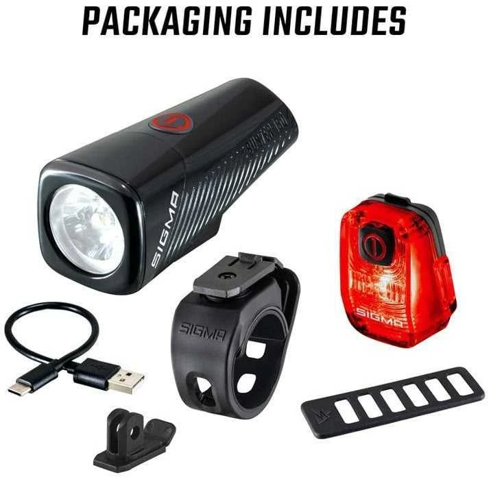 Apšvietimo komplektas Sigma Buster 150 + Nyte 10 USB