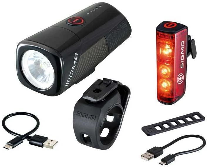 Apšvietimo komplektas Sigma Buster 400 + Blaze Flash USB