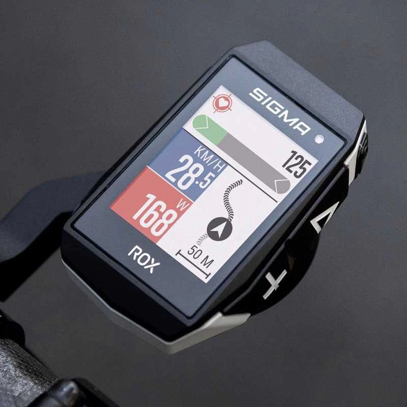 Dviračio kompiuteris SIGMA ROX 11.1 Evo GPS Baltas Sensor Set