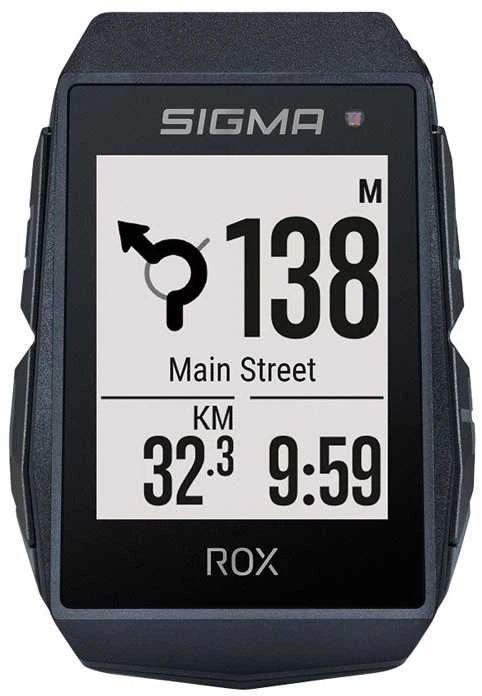 Dviračio kompiuteris SIGMA ROX 11.1 Evo GPS Juodas Sensor Set