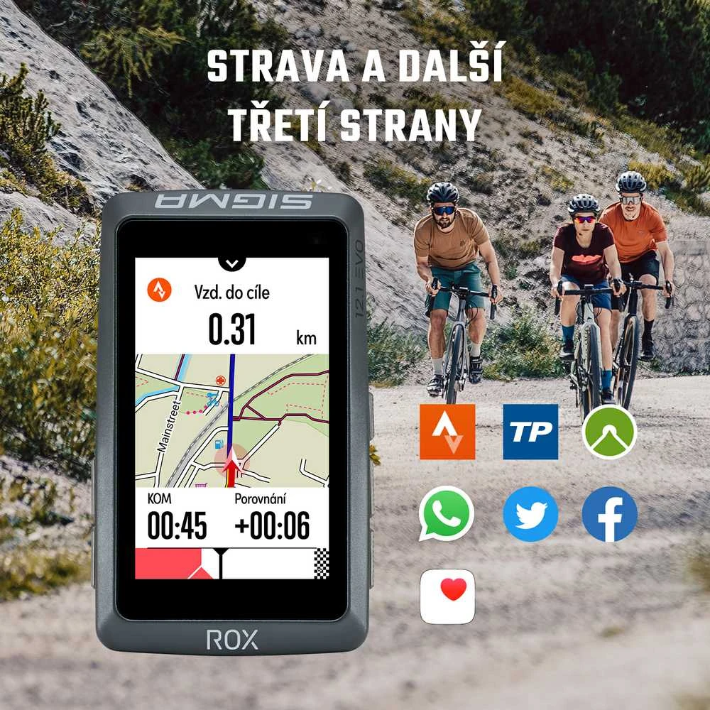 SIGMA ROX 12.1 EVO SENSOR SET baltas