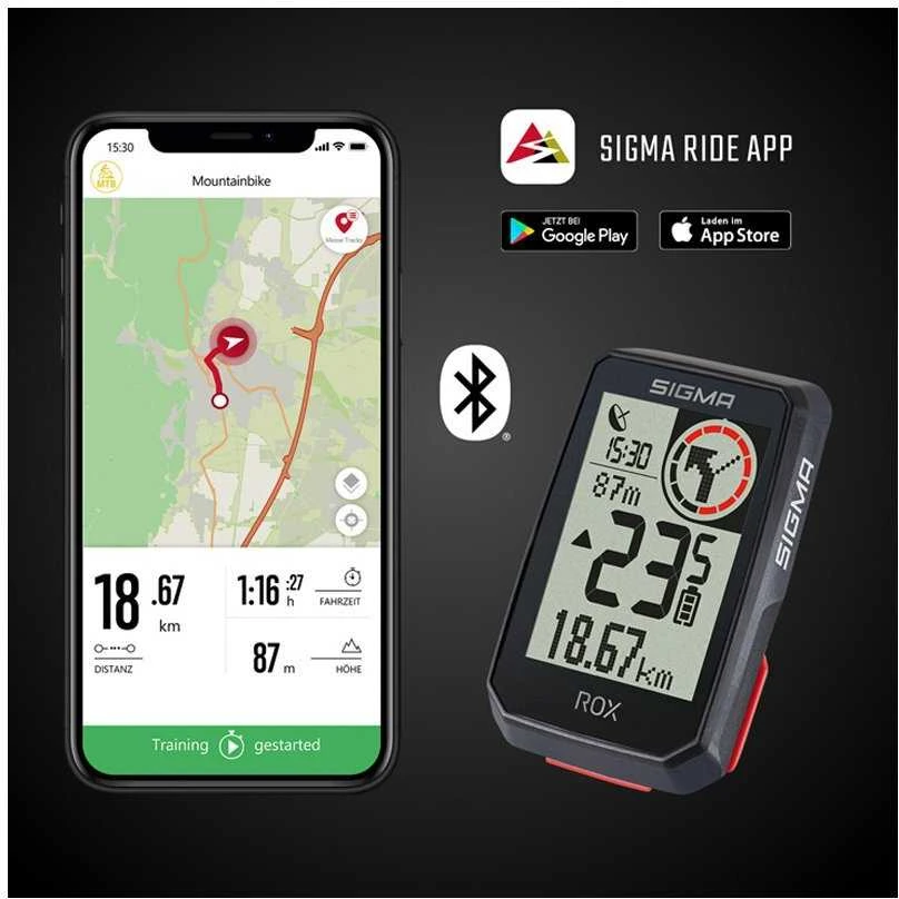 Dviračio kompiuteris SIGMA ROX 2.0 GPS Juodas