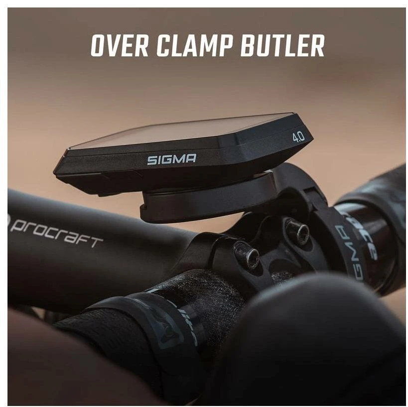 Dviračio kompiuteris SIGMA ROX 4.0 Endurance GPS juodas