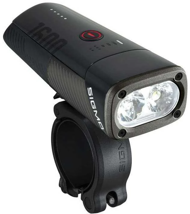 Priekinė lempa Sigma Buster 1600 FL USB