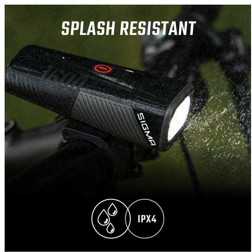 Priekinė lempa Sigma Buster 1600 FL USB