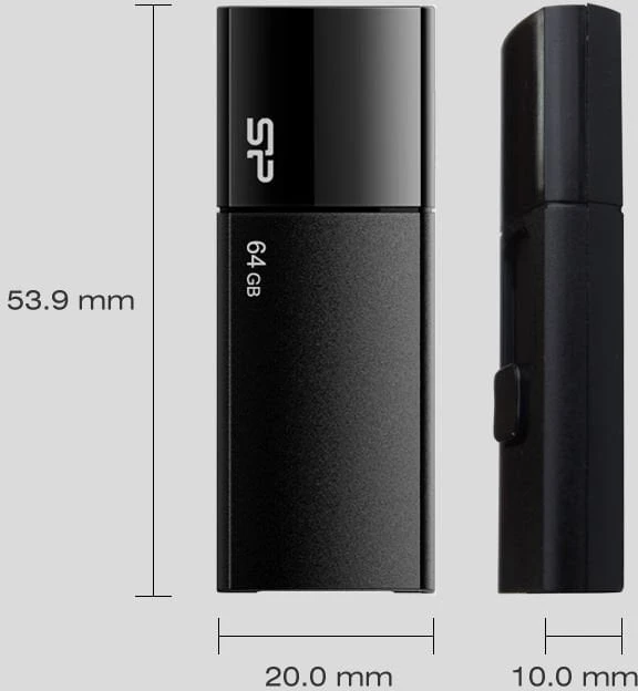 Silicon Power | Ultima U05 | 16 GB | USB Type-A | Juodas