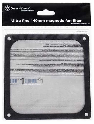 SilverStone Fan filter SST-FF143B 140 x 140 x 1.5 mm