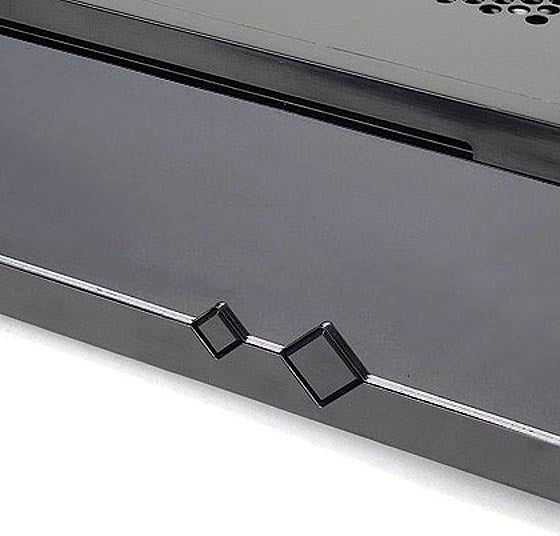 PC korpusas Silverstone Silent SST-ML05B Milo Slim HTPC Mini-ITX, juodas