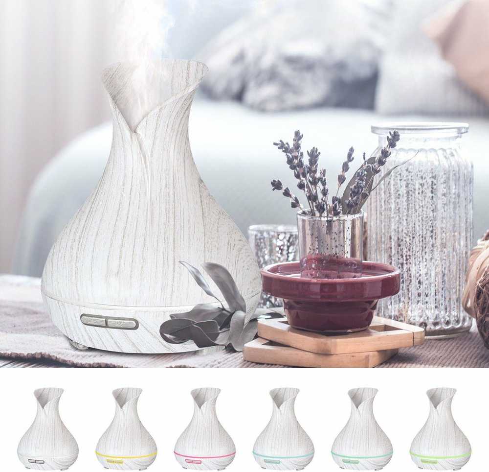 Drėkintuvas SIXTOL kvapų difuzorius Vulcan baltas medis 350ml