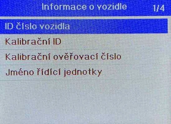 SIXTOL Autodiagnostika SX FIVE v C