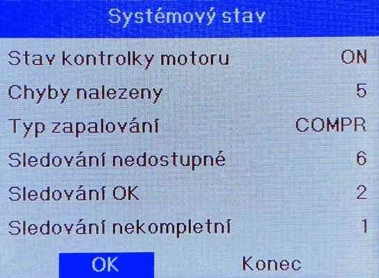 SIXTOL Autodiagnostika SX FIVE v C