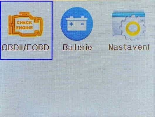 SIXTOL Autodiagnostika SX FIVE v C