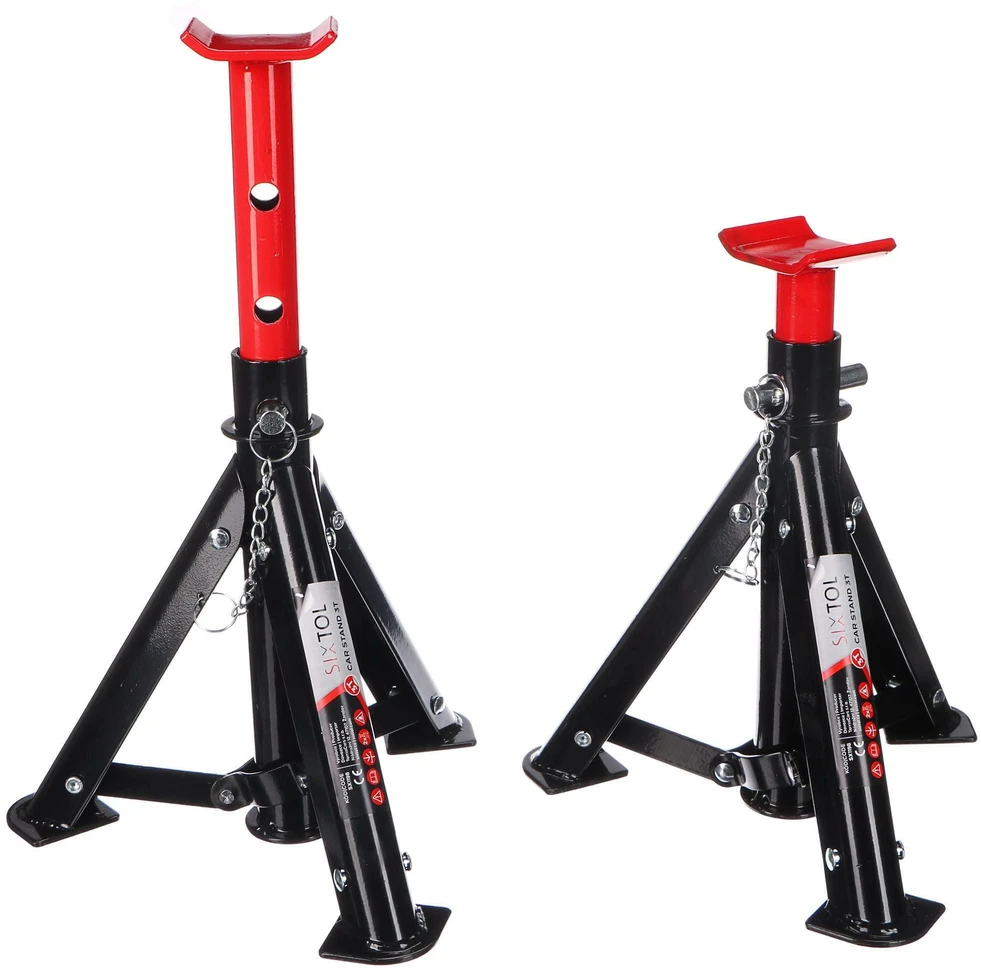 SIXTOL MECHANIC CAR STAND 3T - Sulankstomas automobilio stovas 2 vnt.