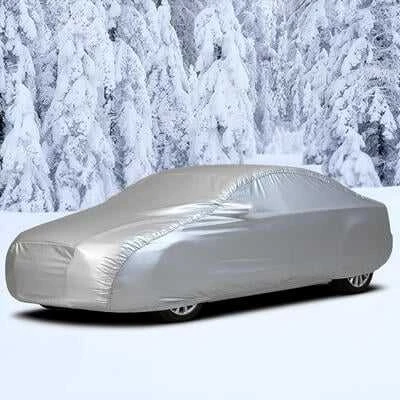 Automobilio tentas SIXTOL L dydis sidabrinis