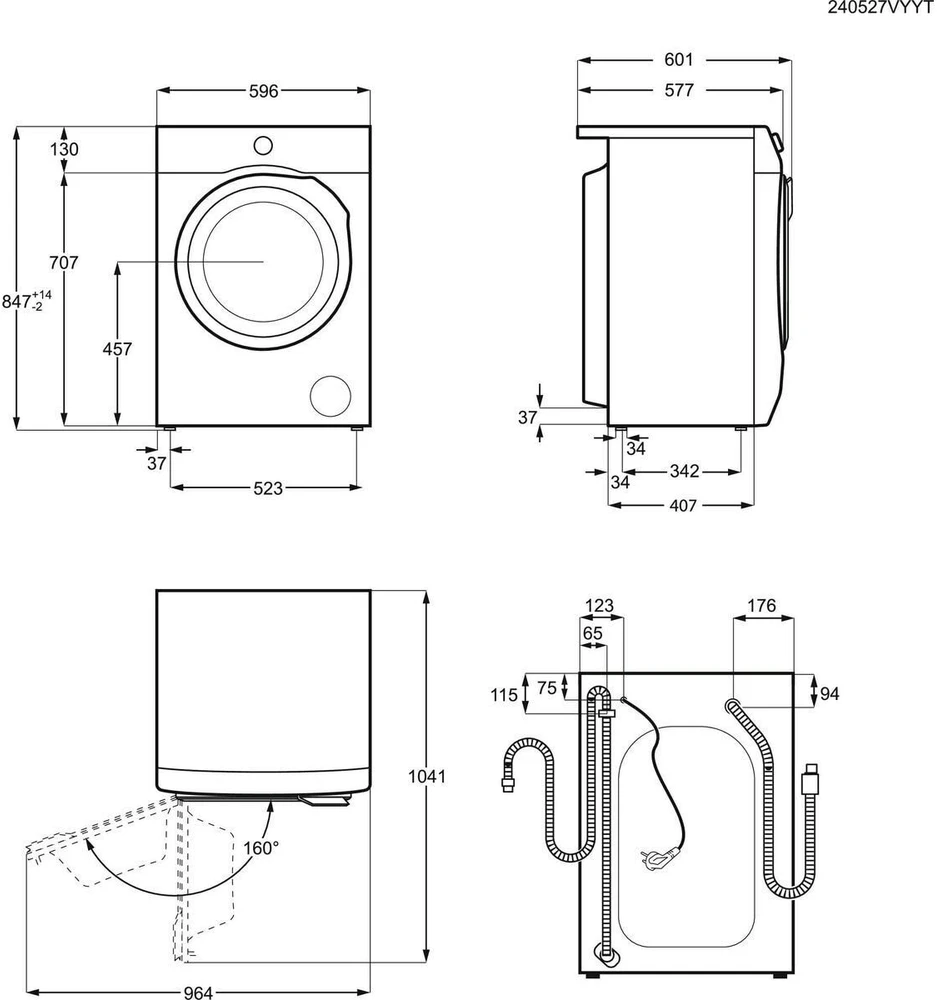 Skalbimo mašina Electrolux EW6F8482C