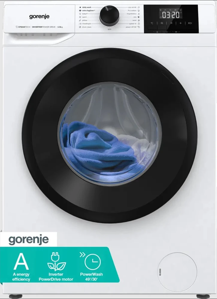 Skalbimo mašina Gorenje W3NGPI61SAS