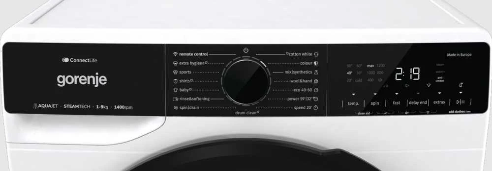 Skalbimo mašina Gorenje WPNA94A1PWIFI
