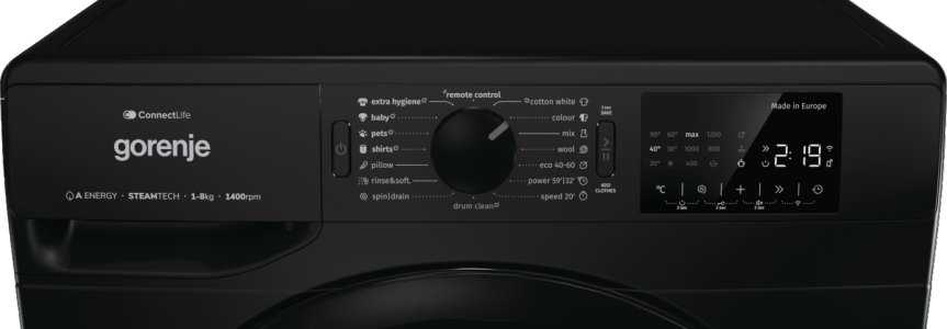 Skalbimo mašina Gorenje WPNEI84A1SW/B