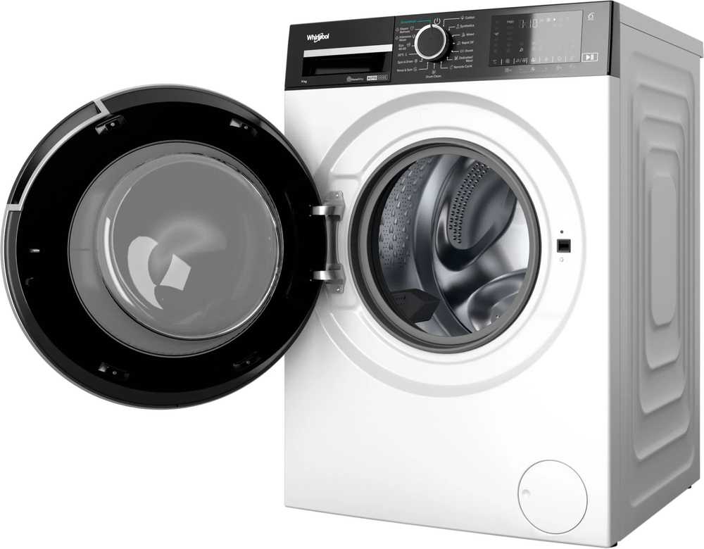 Whirlpool | Skalbimo mašina | WPM 07W ADS EE | Front loading | Energy efficiency class A | Skalbimo talpa 10 kg | 1400 RPM | Gylis 58 cm | Plotis 60 cm | Ekranas | Digital | Steam function | Baltas