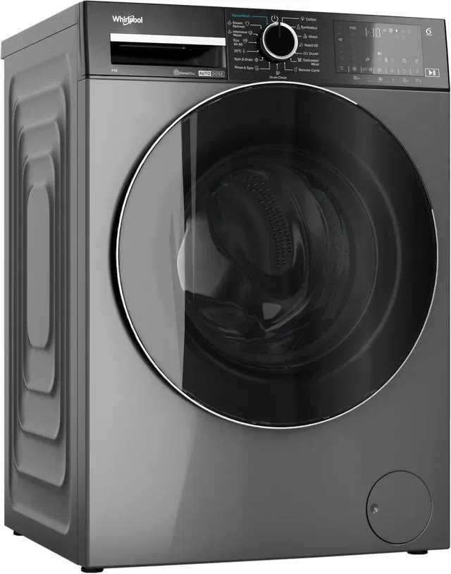 Whirlpool | Skalbimo mašina | WPM 87G ADS EE | Energy efficiency class A | Front loading | Skalbimo talpa 8kg | 1400 RPM | Gylis 55 cm | Plotis 60 cm | Ekranas | Digital | Manhattan Pilkas