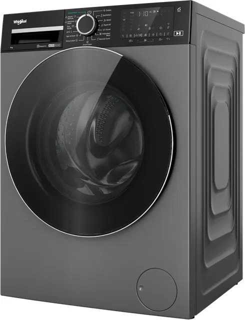 Whirlpool | Skalbimo mašina | WPM 87G ADS EE | Energy efficiency class A | Front loading | Skalbimo talpa 8kg | 1400 RPM | Gylis 55 cm | Plotis 60 cm | Ekranas | Digital | Manhattan Pilkas
