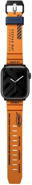 Skinarma apyrankė Shokku Apple Watch 45/44/42mm oranžinės spalvos