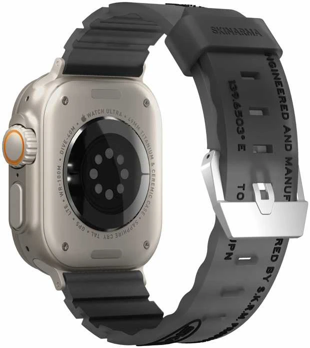 „Skinarma Band Shokku Apple Watch“ 49/45/44 mm rūko spalvos