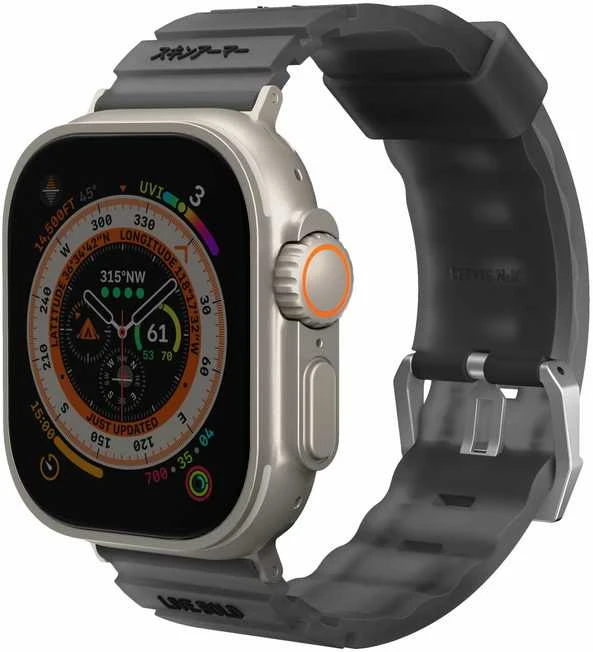 „Skinarma Band Shokku Apple Watch“ 49/45/44 mm rūko spalvos