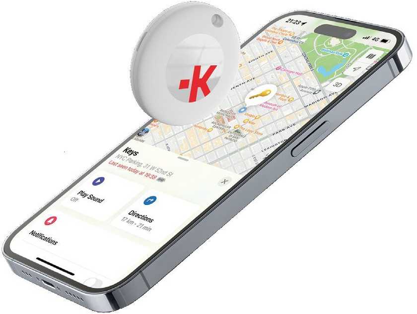 Daiktų ieškiklis eTag (veikia su iPhone bei iPad "FindMy" programėle) (2vnt pakuotė( SKROSS