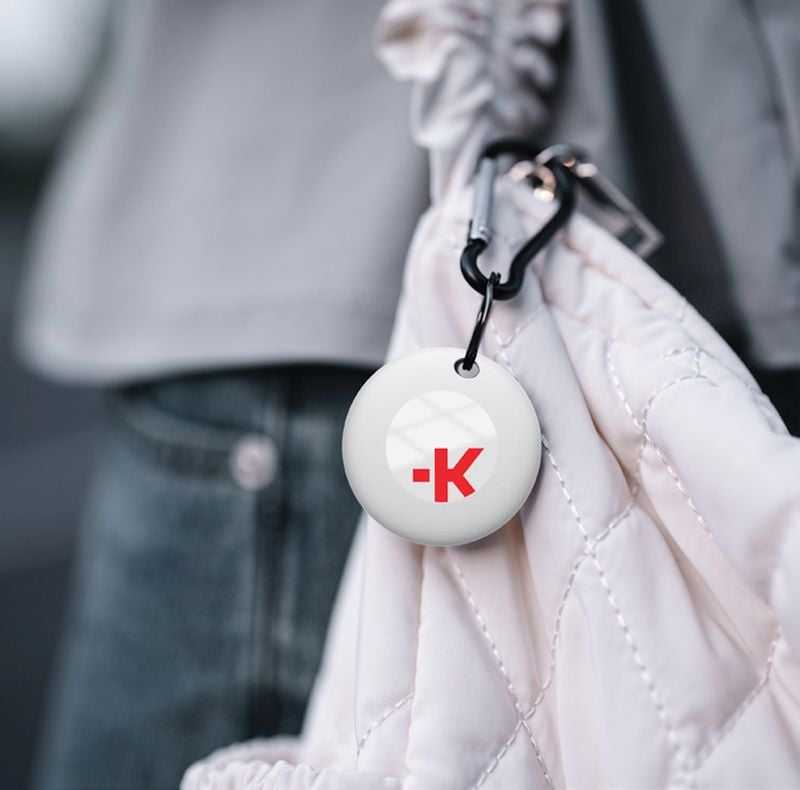 Daiktų ieškiklis eTag (veikia su iPhone bei iPad "FindMy" programėle) (2vnt pakuotė( SKROSS