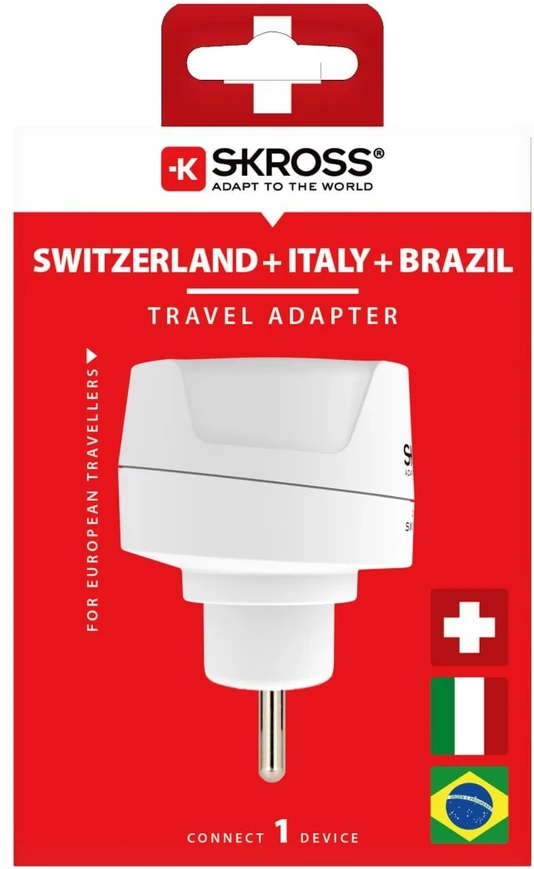 SKROSS šalis prijungia Europą į Šveicariją Italija Brazilija