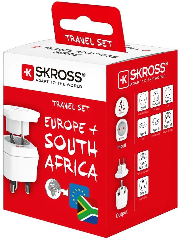Skross Combo. Pasaulis iki Pietų Afrikos