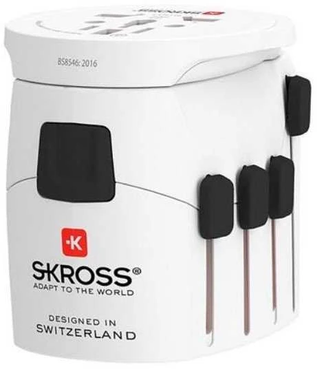 SKROSS PRO+ adapteris su kištukų slankikliais