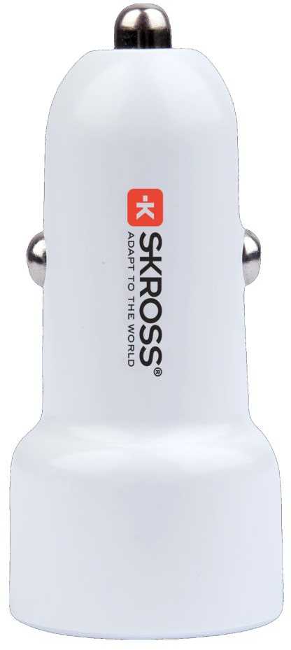 SKROSS USB A+C nabíjecí autoadaptér Dual Car Charger, 65W PD