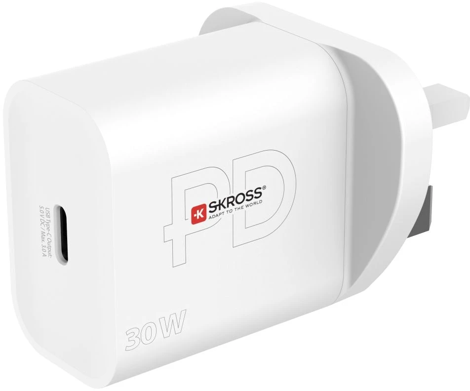 Įkroviklis Skross USB įkroviklis Power Charger UK 15 W 5 V (SKCH000530WPDUKCN)
