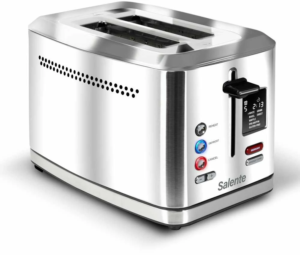 Skrudintuvas Evolveo Salente ToastMax skrudintuvas su skaitmeniniu ekranu nerūdijančio plieno