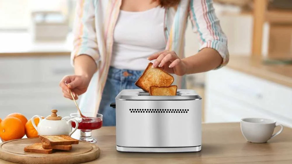 Skrudintuvas Evolveo Salente ToastMax skrudintuvas su skaitmeniniu ekranu nerūdijančio plieno