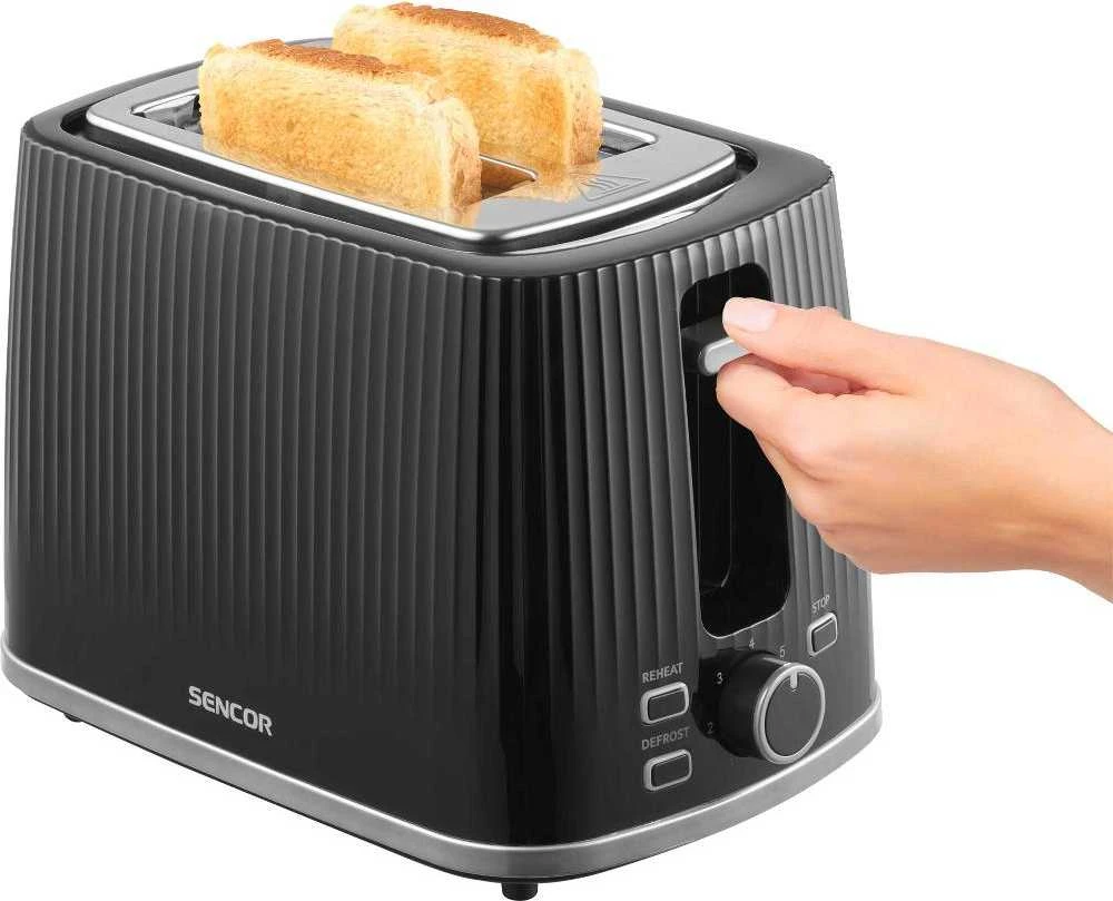 Skrudintuvas STS 7511BK Electric toaster SENCOR