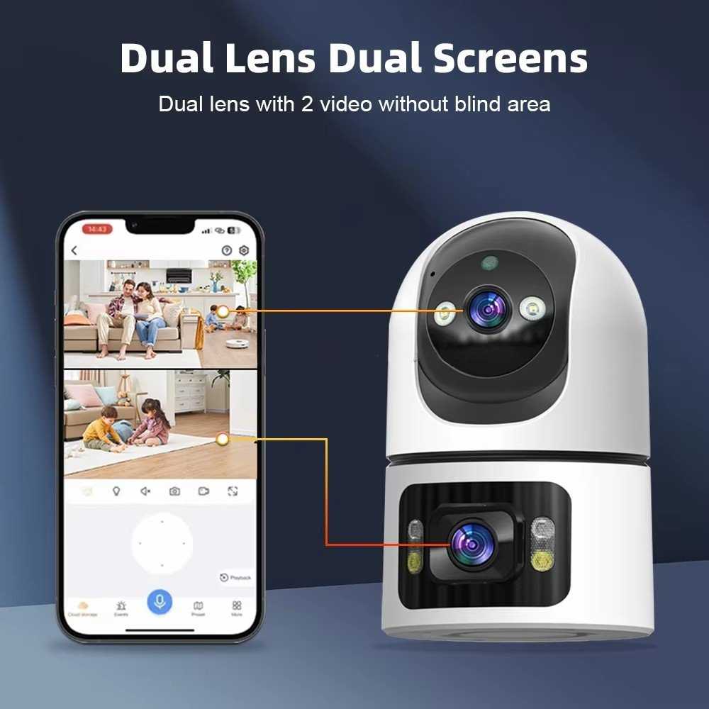 Išmanioji vidaus kamera DOUBLE Immax NEO LITE