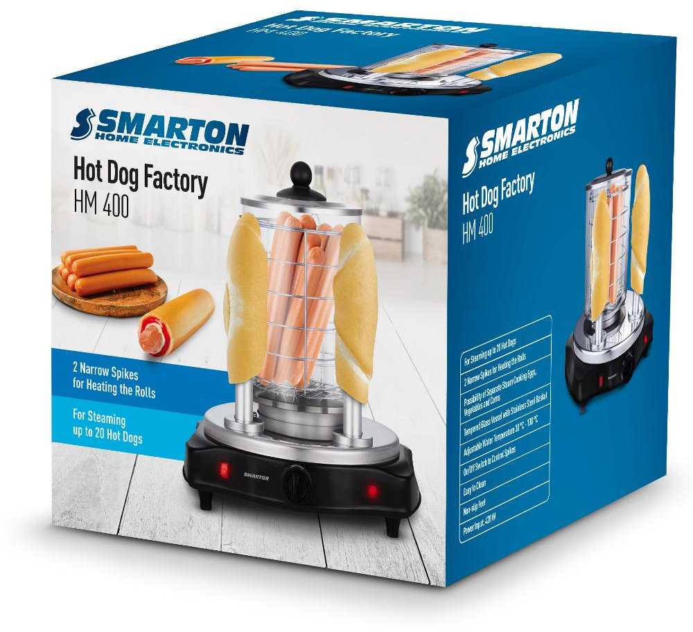 Garų puodas HM 400 Hot Dog Maker SMARTON