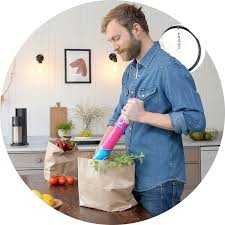 SodaStream Quick Connect CO2 angliarūgštės cilindras 60L, rožinis
