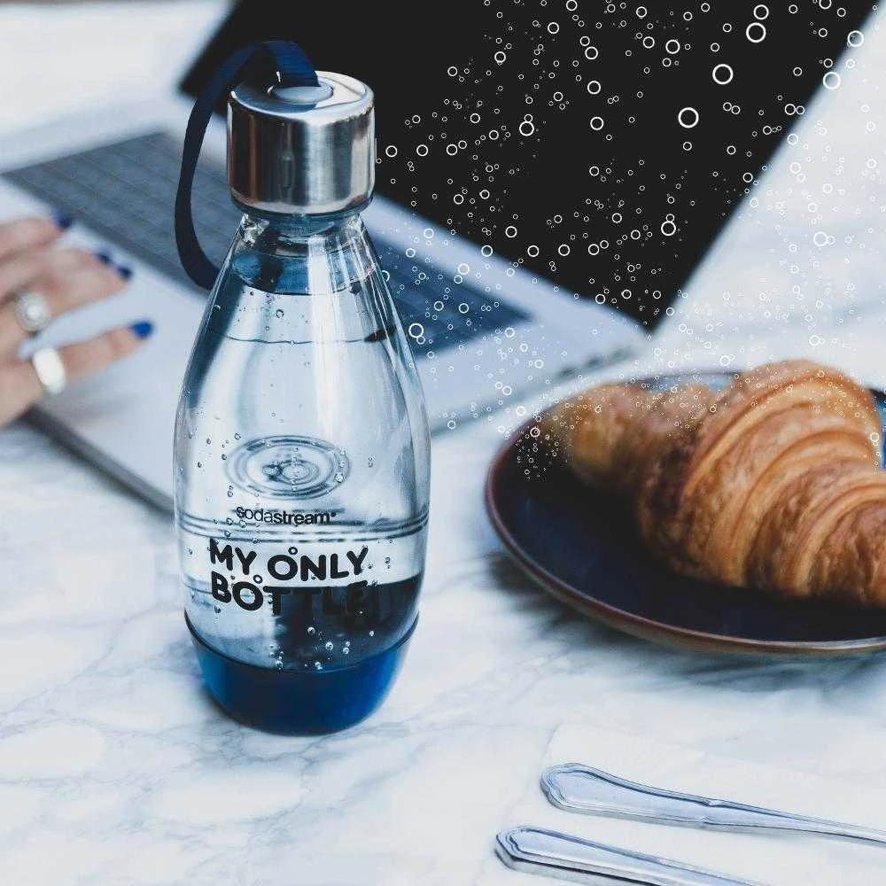 Buteliukas SodaStream My Only Bottle, 0,5l, juodas