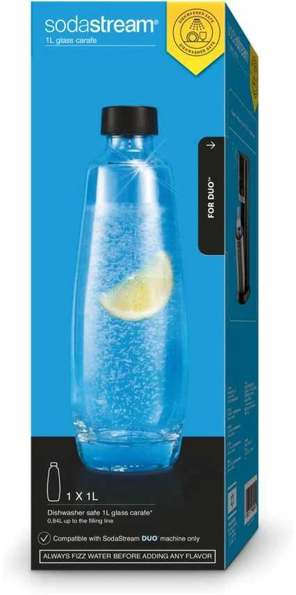 Stiklinis buteliukas SodaStream Duo, 1l
