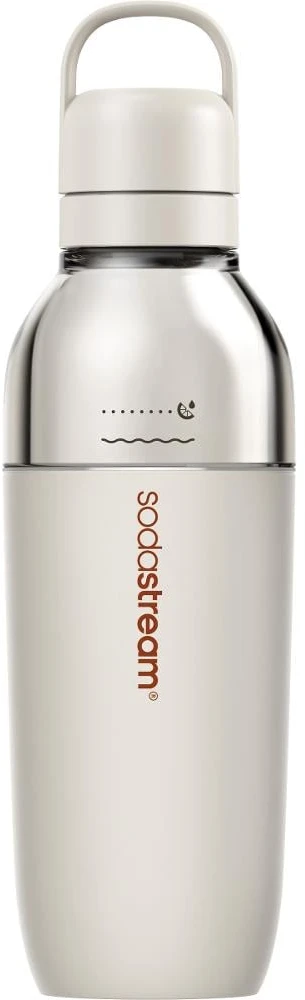 SodaStream Fizz&Go Easy Mix gazuoto vandens gertuvė, smėlio spalvos, 710 ml