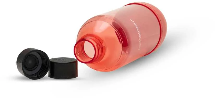 SodaStream plastikinių buteliukų dangteliai - 2 vnt, Juoda spalva