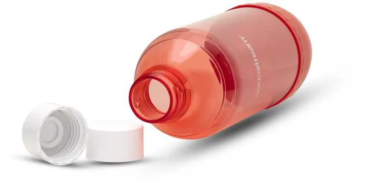 Sodastream plastikinių butelių dangtelių rinkinys 2 vnt., baltos spalvos