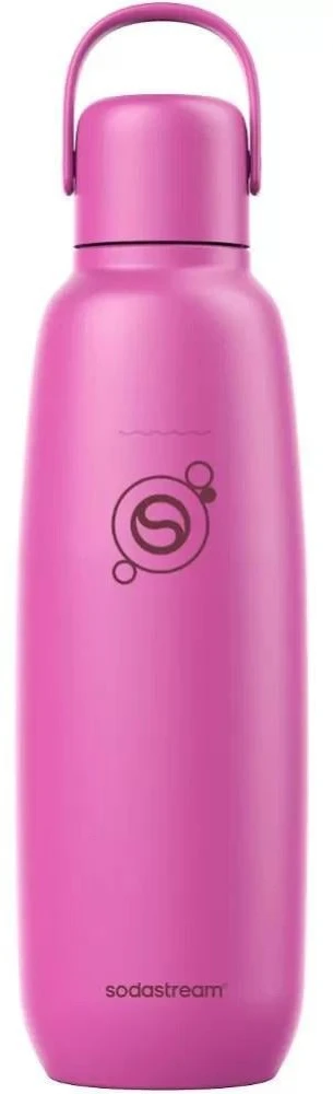 Buteliukas Sodastream Fizz & GO DWS, 0,9 l, Guavos rožinės spalvos